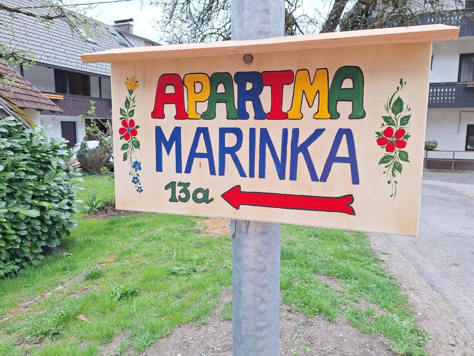 Apartmaji Marinka Hodnik Bohinj Eksteriør bilde